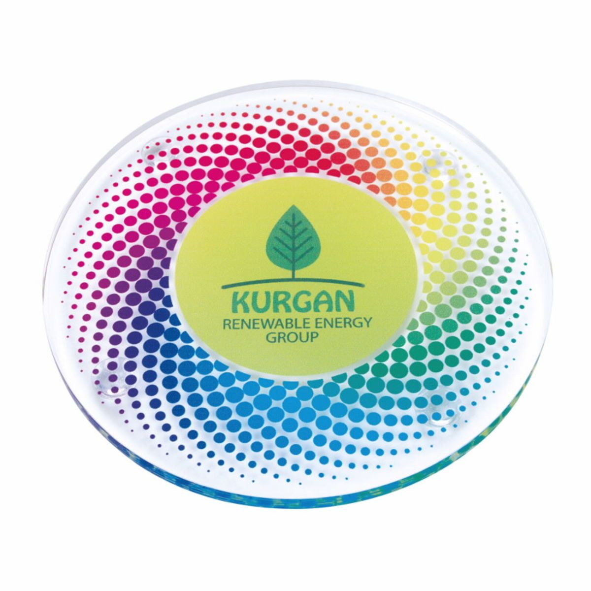 Promotional Round acrylic coaster Personalized With Your Custom Logo