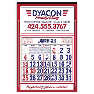 Apron Calendar