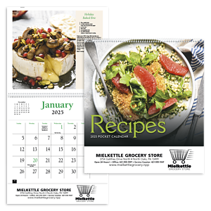 HotLine® Products Recipe Pocket Calendar