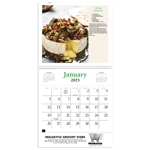 HotLine® Products Recipe Pocket Calendar