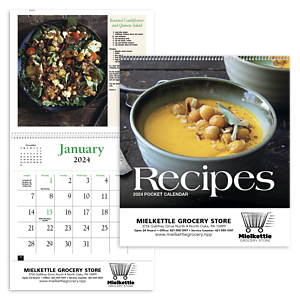 HotLine® Products Recipe Pocket Calendar