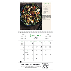 HotLine® Products Recipe Pocket Calendar