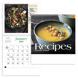 HotLine® Products Recipe Pocket Calendar