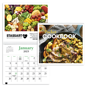 HotLine® Products Pocket Cookbook Calendar