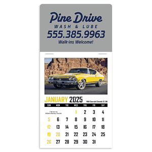 Memorable Muscle Stick Up Calendar