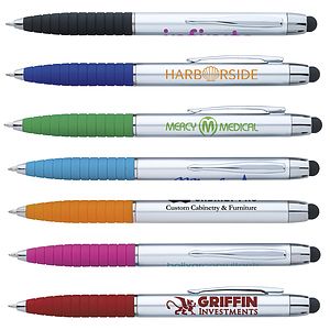 Good Value™ Silver Cool Grip Stylus RABS Pen
