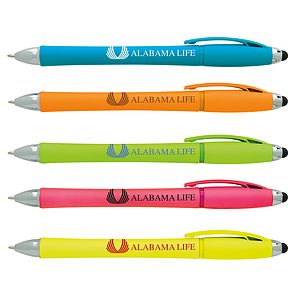 Neon Stylus Highlighter-Pen Combo