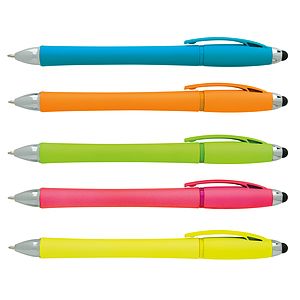 Neon Stylus Highlighter-Pen Combo