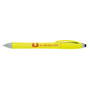 Neon Stylus Highlighter-Pen Combo