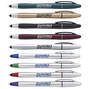 Good Value™ Twist Highlighter-Pen Stylus Combo
