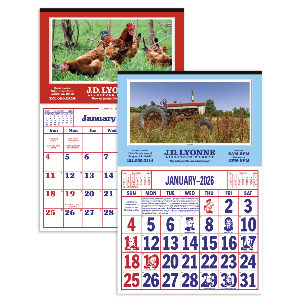 Skinner & Kennedy® Large Everyday Farm Memo