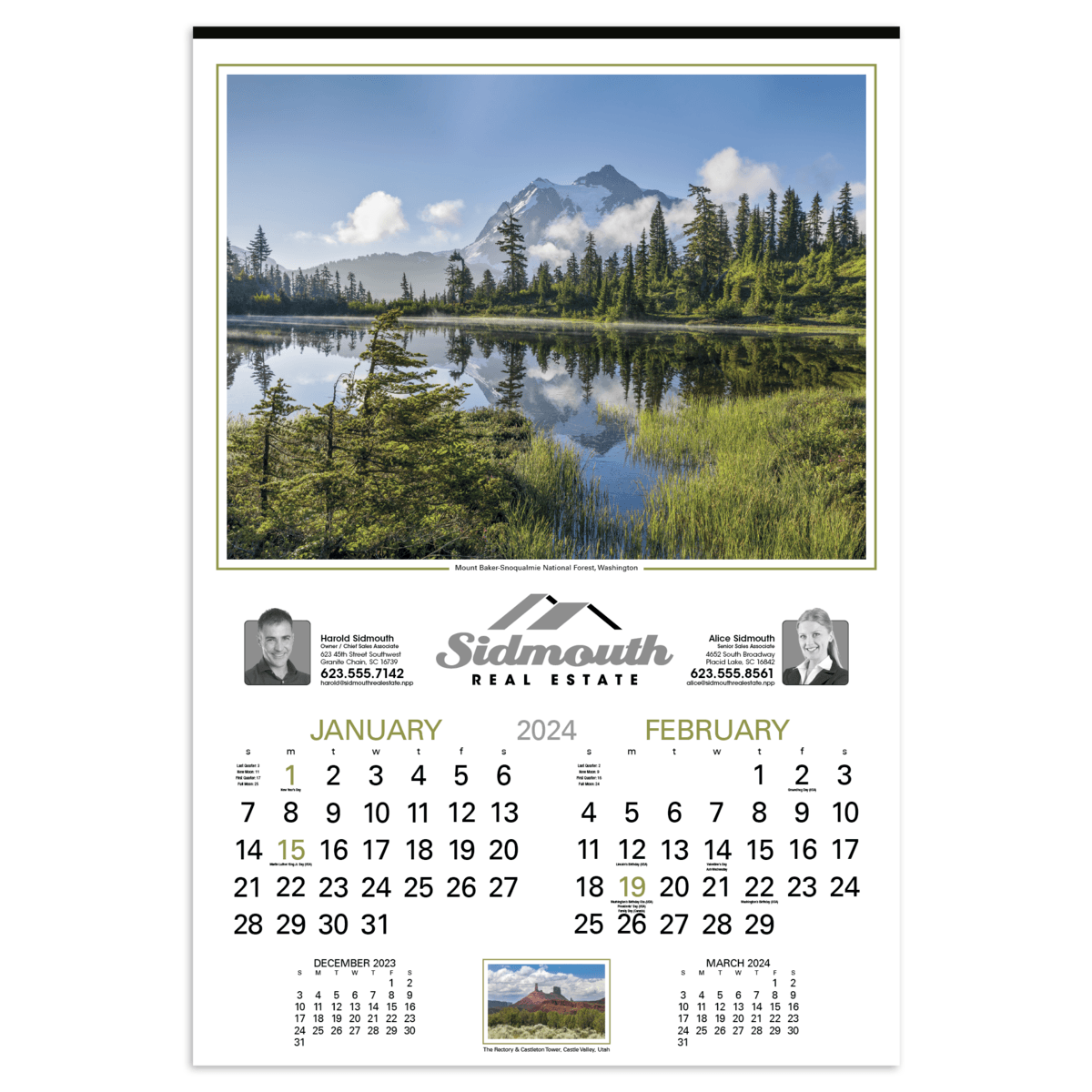 HotLine® Products Our Country® Executive Calendar