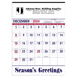 Triumph® Calendars Patriotic Contractor Memo Calendar