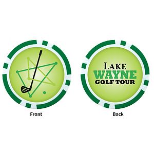 Poker Chip Ball Marker