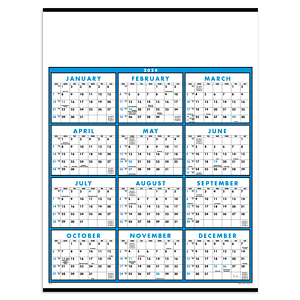 Triumph® Calendars Span-A-Year Non-Laminated Calendar