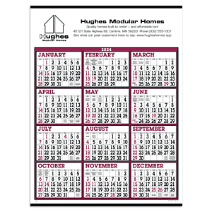 Triumph® Calendars Big Numbers Span-A-Year Calendar