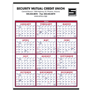Triumph® Calendars Span-A-Year Calendar
