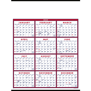 Triumph® Calendars Span-A-Year Calendar