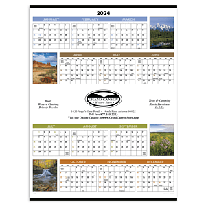 Triumph® Calendars Scenic Span-A-Year Calendar