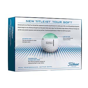 Titleist® Tour Soft Golf Ball Std Serv