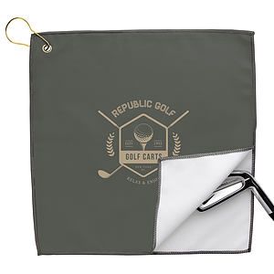 Good Value™ RPET Double Layer Golf Towel