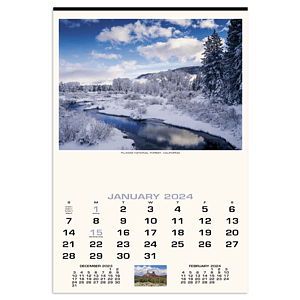 HotLine® Products Scenic America® Executive Calendar