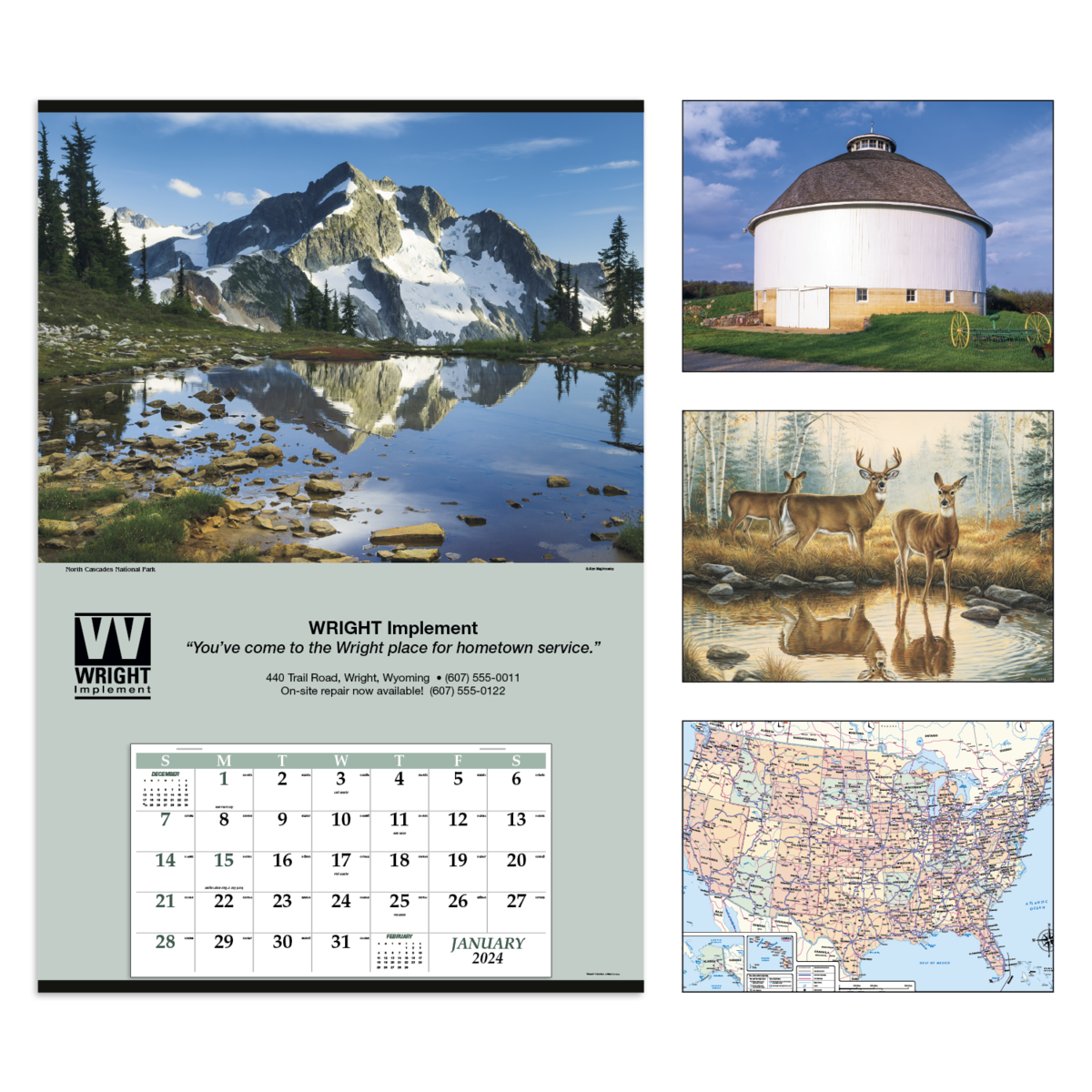 Triumph® Calendars Jumbo Hanger (12-Month) Calendar