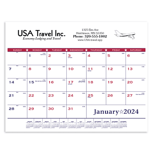 Triumph® Calendars Patriotic Desk Pad
