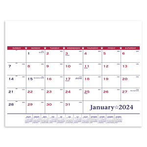 Triumph® Calendars Patriotic Desk Pad