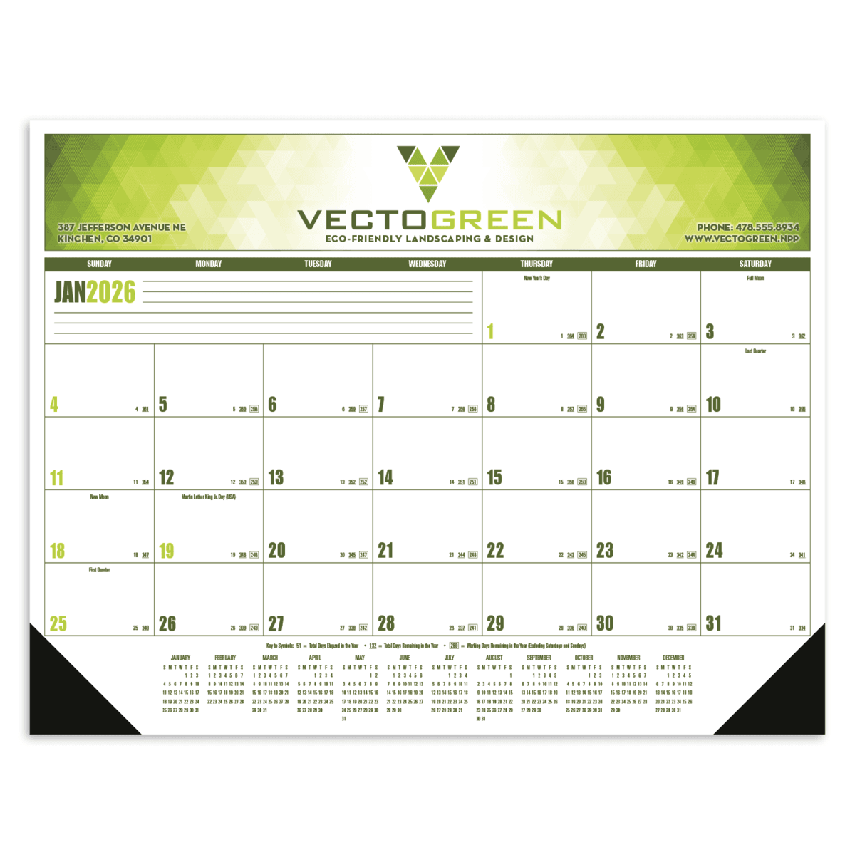 Good Value™ Multi-Color Desk Pad