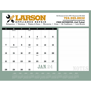 Triumph® Calendars Notes Desk Pad