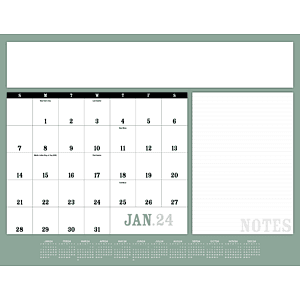 Triumph® Calendars Notes Desk Pad