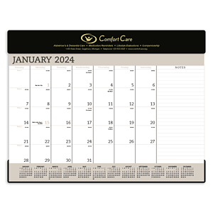 Triumph® Calendars Vinyl Desk Pad