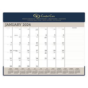 Triumph® Calendars Vinyl Desk Pad
