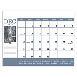 Triumph® Calendars Scenic Desk Pad