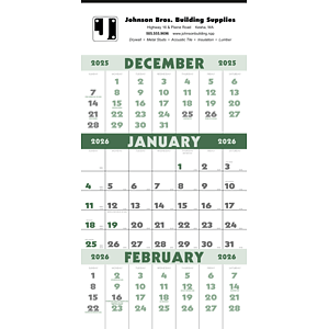 3-Month Planner (12 Sheet)