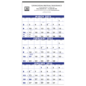 Triumph® Calendars 3-Month Planner (4-Sheet)
