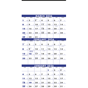 3-Month Planner (4-Sheet)