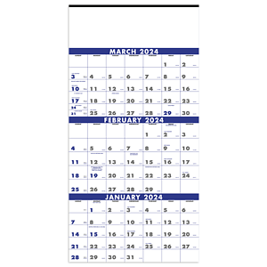 Triumph® Calendars 3-Month Planner (4-Sheet)