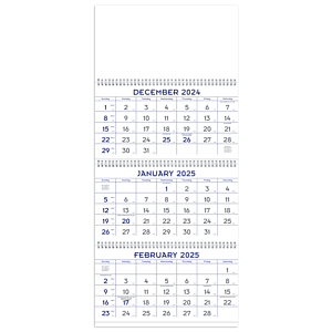 Triumph® Calendars Blue & Grey Commercial Planner