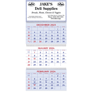 Triumph® Calendars Red & Blue Commercial Planner