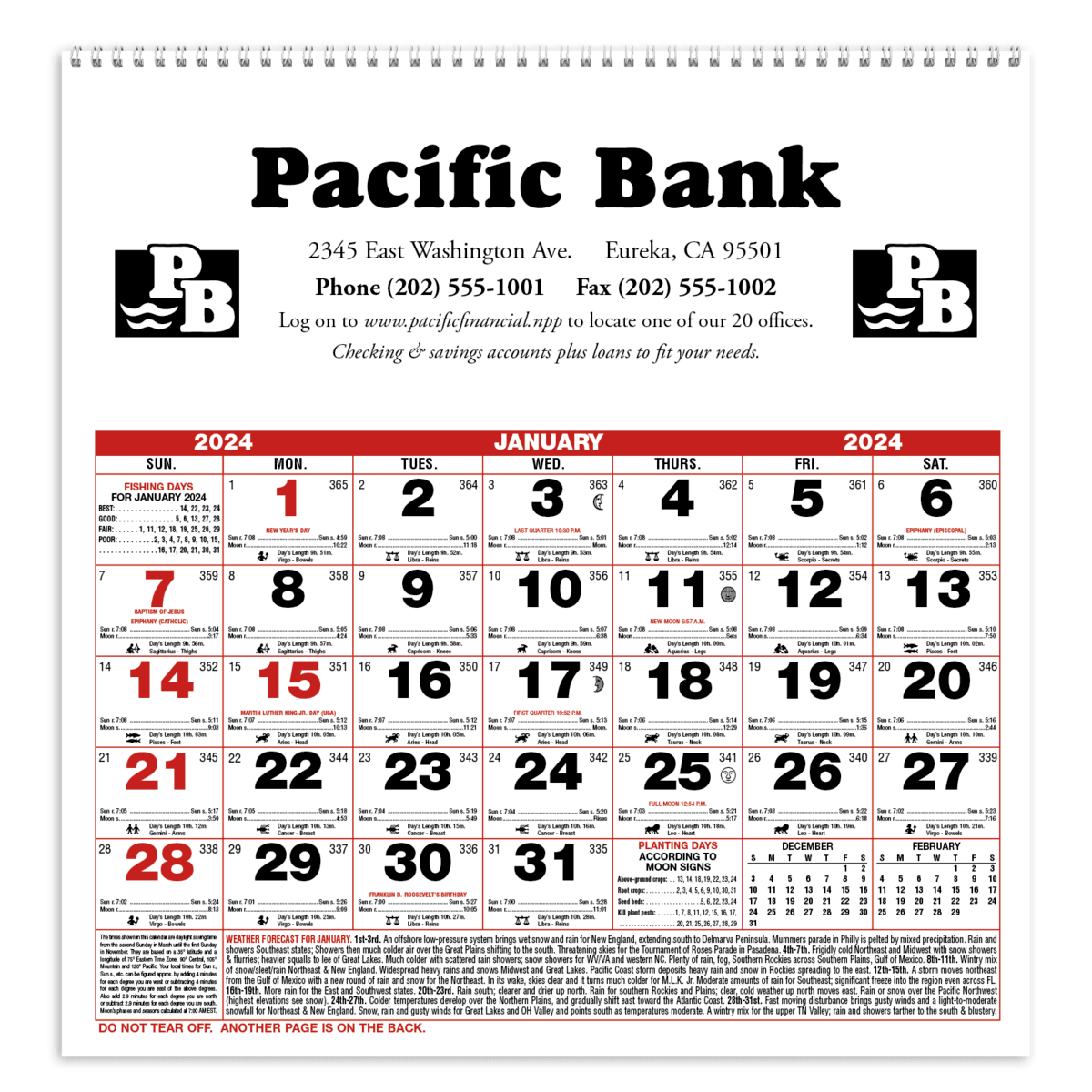 Triumph® Calendars Small Almanac