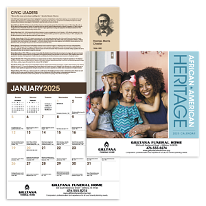 Triumph® Calendars African-American Heritage: Family Calendar