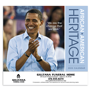 Triumph® Calendars African-American Heritage Barack Obama Calendar