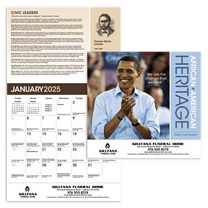 Triumph® Calendars African-American Heritage Barack Obama Calendar