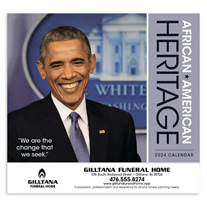 Triumph® Calendars African-American Heritage Barack Obama Calendar