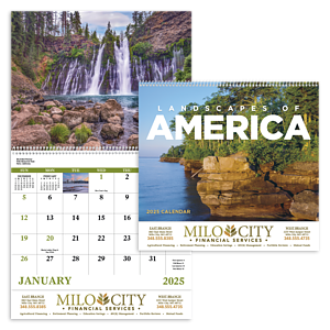Good Value™ Landscapes of America - Spiral Calendar
