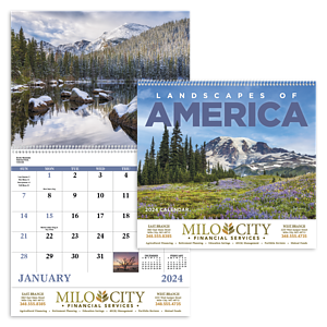Good Value™ Landscapes of America - Spiral Calendar
