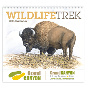 Good Value™ Wildlife Trek - Spiral Calendar