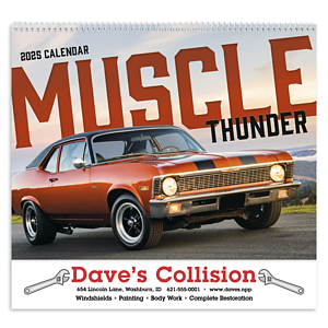 Good Value™ Muscle Thunder - Spiral Calendar